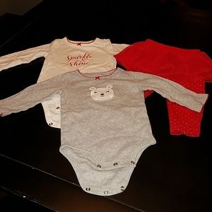 Carter's 12M 3 piece set